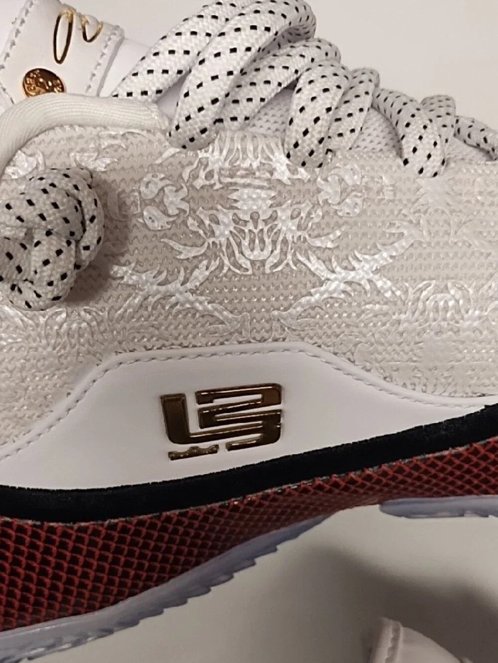 Lebron XXIII Grand Opening | Size 10 | White, University Red, Black, Gold